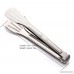 ANG Stainless Steel Kitchen Tongs Serving Tongs for Salads Barbecue Toast Bread Pastry Sandwich(1) - B01M5AX4FM